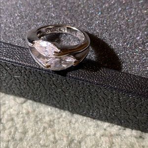 Two white stoned Lia Sophia Ring